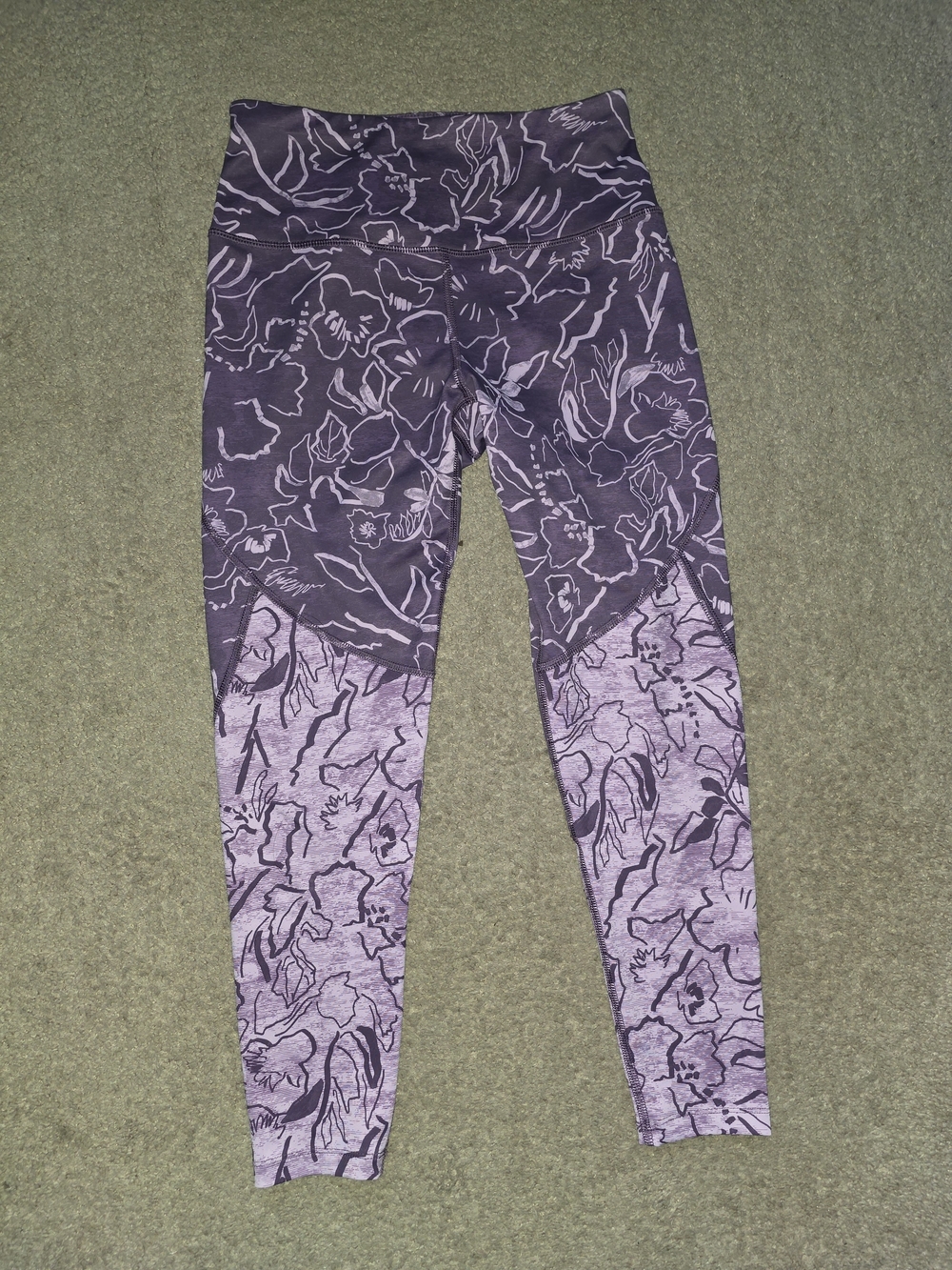 Floral Ombre Leggings